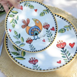 SET 6 PIATTO FRUTTA       COCORICO