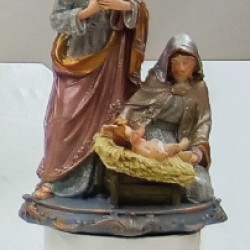 SACRA FAMIGLIA BRONZO H.21   NA1129