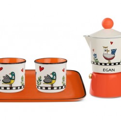 SET MOKA+VASS.+BICCH.     COCORICO