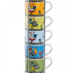 SET 6 CAFFE  COCORICO  IMP.  228072