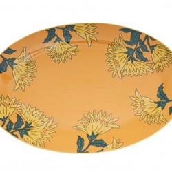 PIATTO OVALE ALICE GIALLO     87919
