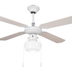 VENTILATORE SOFFITTO LUCE     80312