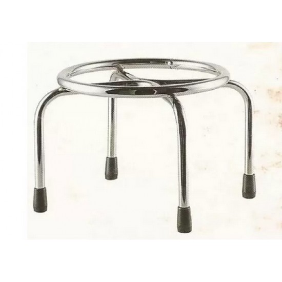PORTAFUSTO INOX     X FUSTO LT. 5