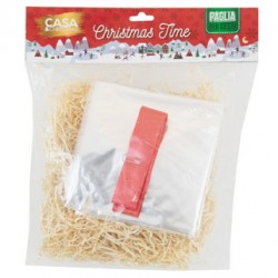 PAGLIA CESTO + FIOCCO+FOGLIO 160472
