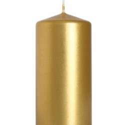 CANDELA CILINDRICA 10 ORO    197386