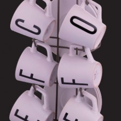 SET 6 TAZZA CAFFE  B.I.MORE 5919045