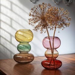 VASO VETRO H.27 RAIMBOW       40339