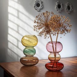 VASO VETRO H.33 RAIMBOW       40346