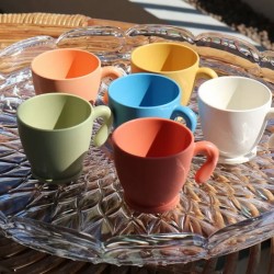 SET 6 TAZZINA COFFE POP   CHEF LINE