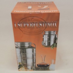 FUSTO INOX 18/10    LT.12 B.S C.T