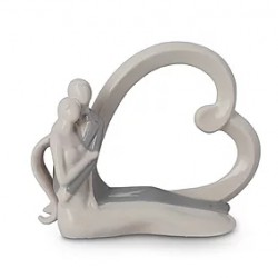 COPPIA SPOSI C/CUORE     LC19139