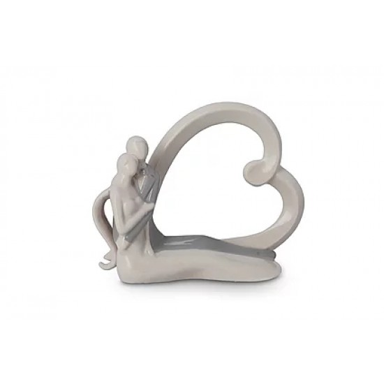 COPPIA SPOSI C/CUORE     LC19139