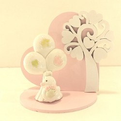 CUORE PICC. ORSETTO ROSA  C/C. 7526
