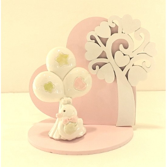 CUORE PICC. ORSETTO ROSA  C/C. 7526