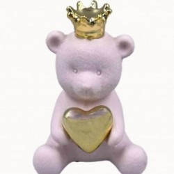 ORSETTO ROSA CON CORONA      AS0275